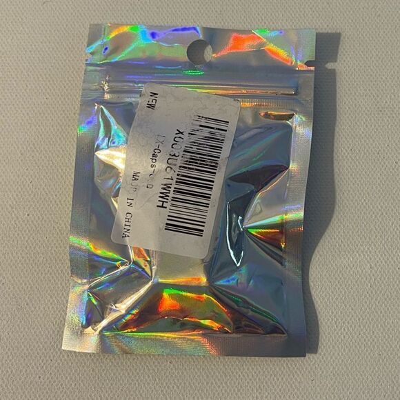 Lexus logo valve Stem caps in Black set of 4. NWT - Picture 4 of 4